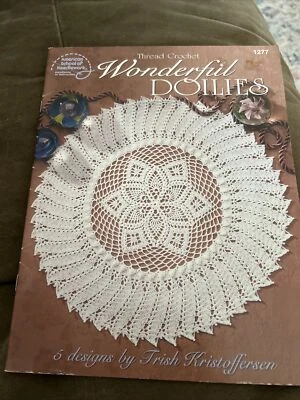 ASN- CROCHET-WONDERFUL DESIGNS-1999 - 5 Beautiful Designs Nice - Image 1 of 4