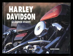 ★ HARLEY DAVIDSON - LA LEGENDE VIVANTE ★ ED IMAGE ET PAGE ★ DL 1992 / 98 PAGES - Picture 1 of 2