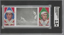 1912 T202 Hassan Triple Folders Cigarette TRIS SPEAKER & ENGLE Speaker Scores