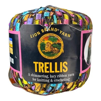 Enrejado marca León ☆ Hilo de cinta de encaje brillante ☆ PASTEL GARDEN ☆ Nuevo Foto 1 de 4