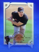 1998 Leaf Fractal Materials Die Cut X-axis /3250 Jimmy Key ORIOLES 