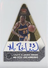 2011-12 Panini Preferred Gold /10 Mitch Richmond #175 Auto HOF