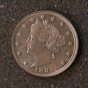 1883 Liberty V Nickel No Cents MS CH PL Mint State Choice Proof Like Old Coin - Picture 1 of 2