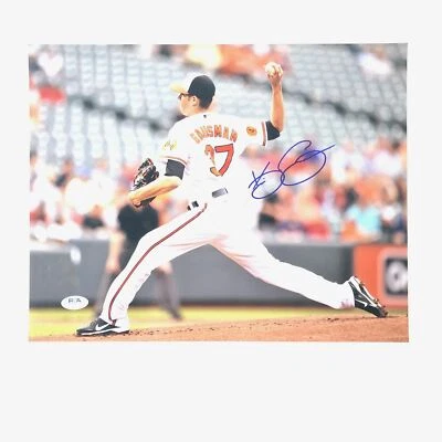 Foto firmada por Kevin Gausman 11x14 PSA/DNA Orioles autografiada Foto 1 de 3