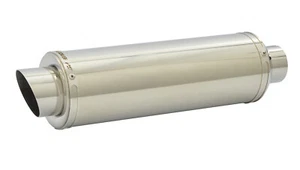 Yamaha YZF R1 Exhaust SP Engineering Stainless Round Moto GP XLS 2002-2003 - Picture 1 of 9