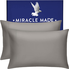 Pillow Cases - 2 Pack Stone, Standard - Extra Luxe Silver Infused