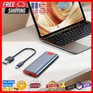 M.2 NGFF NVME External SSD Case 10Gbps for NVMe SSD Size 2230/2242/2260/2280 - Afbeelding 1 van 19