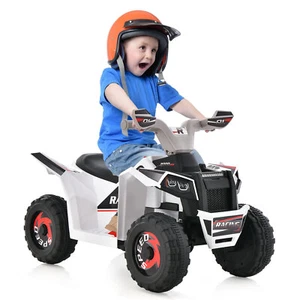 Kids Ride on ATV 4 Wheeler Quad Toy Car 6V Battery Powered Motorized Toy - Picture 1 of 9