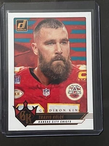 2024 Panini Donruss Travis Kelce Gridiron King Kansas City Chiefs - Picture 1 of 6