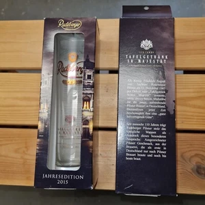 2 Stück Bierglas, Radeberger, Jahresedition 2015, NEU im Karton - Bild 1 von 5