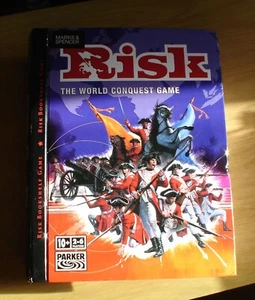 Risk Bookshelf World Conquest Game - Parker/Marks & Spencers/2006 - New - Picture 1 of 7