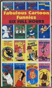 FABULOUS CARTOON FUNNIES Fixed Ship 3 STOOGES Lulu SUPERMAN Popeye DAFFY Casper - Picture 1 of 2