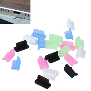 10x Rubber usb type-c dust plug charger port anti-dust cover RC F4 hsJ-PI - Zdjęcie 1 z 10