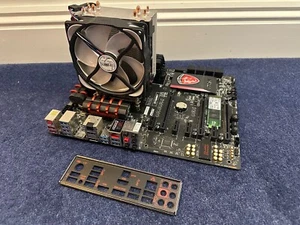 MSI Z97 GAMING 7 Motherboard, Intel Core i7 4770k 3.5G, 32GB RAM Kingston HyperX - Afbeelding 1 van 18