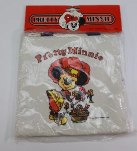Walt Disney Productions Bonito Bolso Minnie Niños Juguete De Colección Nuevo de Lote Antiguo Cartera Hecho en Hong Kong - Imagen 1 de 9