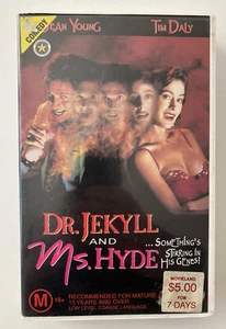 Dr Jekyll & Ms Hyde [VHS] Network Video Big Box Ex-Rental Tape 1995 Sean Young - Picture 1 of 5