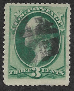 US #184  (1878) 3c George Washington - Used - VF/XF - Picture 1 of 2
