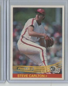 1984 DONRUSS BASEBALL #111 STEVE CARLTON