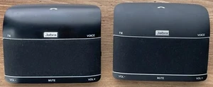 Jabra Freeway HFS100 Bluetooth & FM Car Speakerphone Hands Free Set of 2 WORKING - Photo 1 sur 4