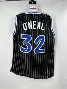 Shaquille O'Neal Orlando Magic Signed Autograph Jersey JSA Witnessed Certified