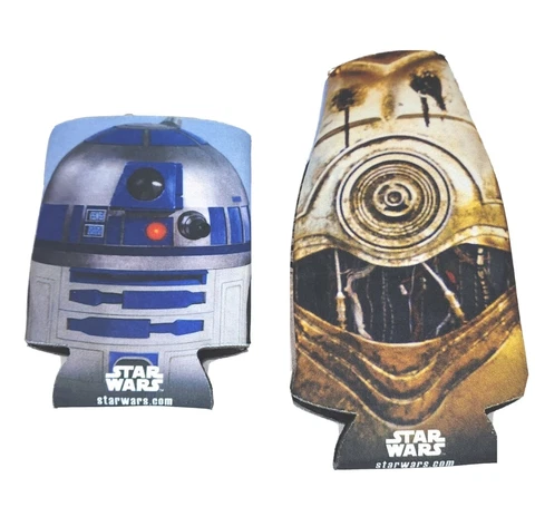 Star Wars R2D2 C3PO Can Bottle Cooler Koozie/Coozie Cover
