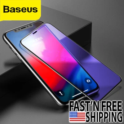 Baseus Curve Tempered Glass Anti-Bluelight iPhone XS Max - Image 1 of 4