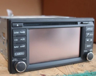 15-19 NISSAN NV 1500 2500 3500  AM FM CD DISPLAY SCREEN W/NAVIGATION GENUINE OEM - Image 1 of 4