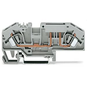 WAGO 2 Leiter Sicherungsklemme 282-696 grau für KFZ-Sicherung - Bild 1 von 1