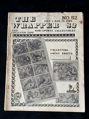 Tarjetas no deportivas The Wrapper Magazine #52 - Bring 'em Back Alive VV-B4 Foto 1 de 2