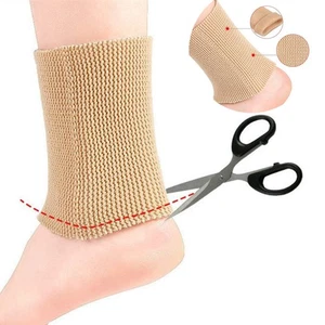 Gel Ankle Sleeves Protection Wipes Padded Skate Ankle Manicure Supplies Socks - Picture 1 of 9