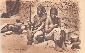 Senegal - Senegalesische Küche - Publ. Lévy & Neurdein - - Sénégal - Cuisine sénég - Bild 1 von 2