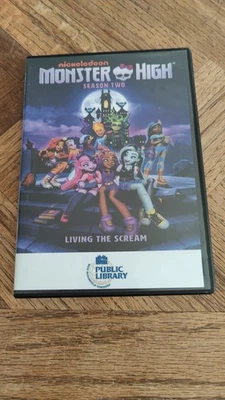 "Monster High" Season Two (3/DVD 2024) Ex-library  Foto 1 de 4