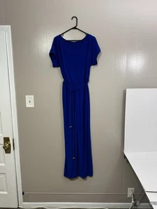 Mono corto con blusa para mujer Vince Camuto azul marino talla 8 C70 - Imagen 1 de 10