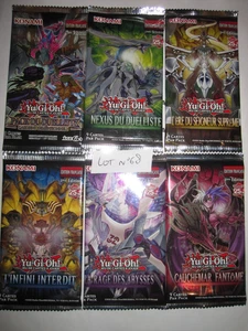 YU-GI-OH! LOT 6 BOOSTER GARDIENS NEXUS L'ERE L'INFINI ABYSSES CAUCHEMAR N°68 - Picture 1 of 9