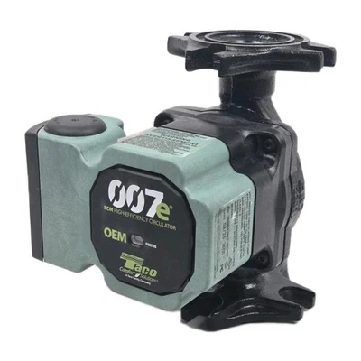 Taco 007E 2-F2 120V 60 Hz High Efficiency Circulation Pump VM1816-HY2-4C2H27 - Image 1 of 4