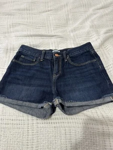 Old Navy Shorts Girls 14 Denim Dark Wash - Picture 1 of 4