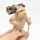 1/12 Scale Miniature Woodcutter Figure Craft for Miniature Scene Layouts DIY