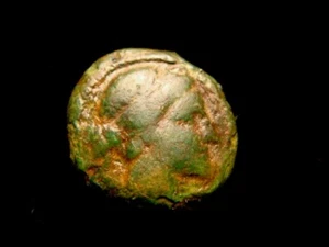 MYSIA. KYZICUS. 2nd Cent BC. Head of Kore. KY-ZI & monogram.  Free U.S. shipping - Picture 1 of 2