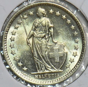 Switzerland 1964 1/2 Franc 298057 combine shipping - Picture 1 of 2