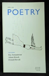 Poetry Magazine, April 2010, Vol 196, No 1, PB 2010 Christian Wiman, Editor - Imagen 1 de 2