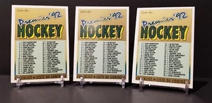 3 lot 1991-92 Checklist 1-99 O-Pee-Chee Premier #132 NM-MT - Picture 1 of 2
