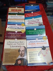 EP170 10 Politically Incorrect Guides History Global Warming Socialism Lot - Picture 1 of 7