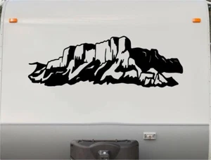 Mountains Canyon Camper RV Replacement Decals LARGE UP To 60"L x 28" High - Picture 1 of 12