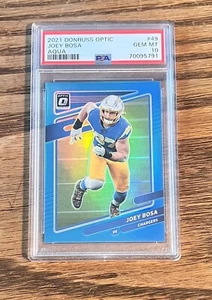 2021 Donruss Optic Joey Bosa Aqua Prizm #49 PSA 10 Gem Mint /299 Chargers - Picture 1 of 2