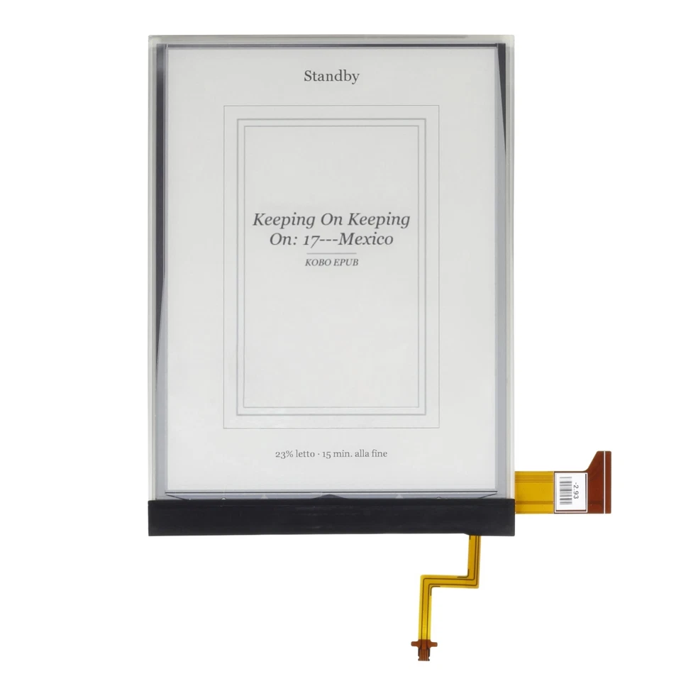 6-inch 34-pin ENS060XCD Eink Carta for e-book reader LCD screen replacement - Image 1 of 1