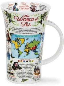 Dunoon The World of Tea Glencoe Shape Mug - Tea Or Coffee Mug New Gift Boxed - Picture 1 of 1