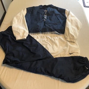 Nike 1990’s Vintage Color-block Women’s Wind /Track Suite Size X-Large - Picture 1 of 24