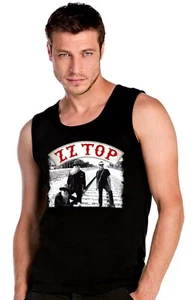 ZZ TOP ZZTOP Rockband Rock Music Schwarz Ärmellos T-Shirt Tank Top -2943_SW - Picture 1 of 2