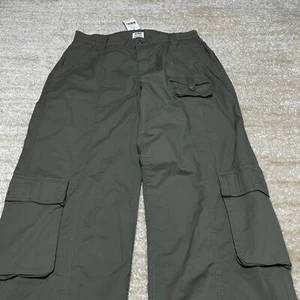 Cotton On Damen olivgrüne Cargohose, Größe 8 US (12 AU), Stretch - Bild 1 von 14