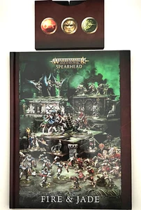 Warhammer Age of Sigmar Skaventide Hardback Spearhead: Fire and Jade and Cards. - Picture 1 of 1